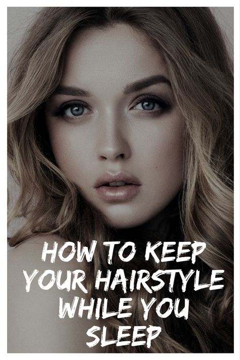 How to keep your #hairstyle while you #sleep How To Keep Blowout Overnight, How To Sleep With Blowout Hair, How To Keep Curls Overnight Sleep, Sleep Hairstyles, How To Sleep, Ways To Sleep, Blow Dry Hair, Blowout Hair, Haircuts For Curly Hair