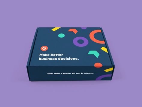 Branded Shipping Box by Laura Weiss on Dribbble Packing Box Design, Custom Mailer Boxes, Luxury Packaging Design, Board Game Design, Small Business Packaging Ideas, Portfolio Design Layout, Luxury Branding Design, Creative Box, Mailer Box