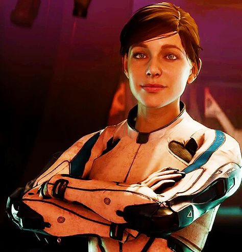 Sarah Ryder Mass Effect Ryder, Sara Ryder, Mass Effect Andromeda, Halo Effect, The Impossible, Mass Effect, Dragon Age, Game Character, Video Game