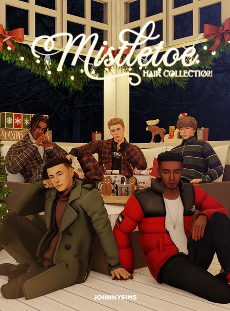 Mistletoe Collection | JohnnySims on Patreon Sims 4 Cc Johnnysims, Ts4 Maxis Match Clothes Male, Sims 4 Cc Clothes Male Urban Maxis Match, Sims 4 Cc Clothes Maxis Match Male Patreon, Maxis Match Men, Ts4 Men Clothing, Ts4 Cc Clothing Men, Ts4 Male Cc Clothes, Sims 4 Cc Mens Clothing