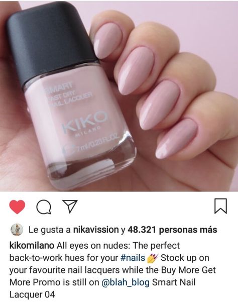 Kiko Nail Polish, Smart Nails, Kiko Milano, Nail Lacquer, Nail Polish, Nails, Beauty, Color