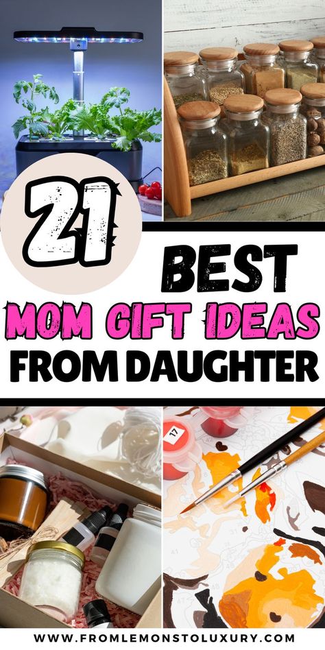 mom gift ideas from daughter Gifts To Mom From Daughter, Birthday Mom From Daughter, Diy Gift Ideas For Mom, Homemade Birthday Gift, Mom Birthday Gift Ideas, Happy Birthday Mom From Daughter, Homemade Birthday Gifts, Mom Gift Ideas, All About Mom