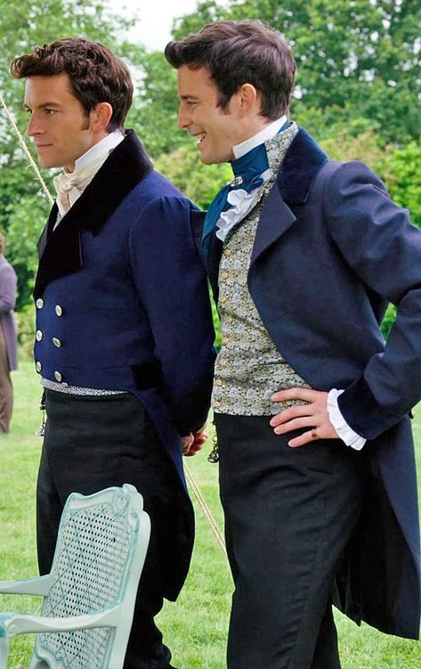 Bridgerton Boys, Bridgerton Party, Benedict Bridgerton, Bridgerton Style, Luke Thompson, Wool Long Coat, Party Outfit Men, Regency Era Fashion, Regency Fashion