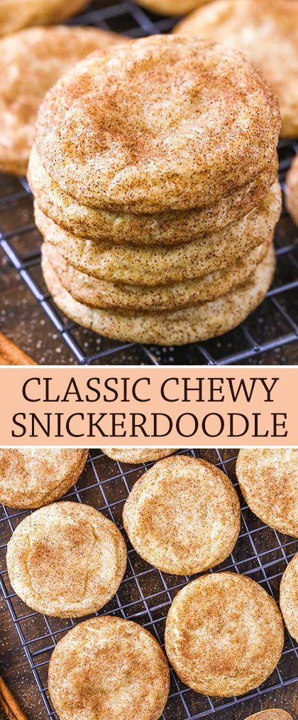 Chewy Snickerdoodles, Nutella Fudge, Classic Cookies Recipes, Snickerdoodle Recipe, Christmas Baking Recipes, Snickerdoodle Cookies, Snickerdoodle Cookie Recipes, Dessert Party, Buttery Cookies