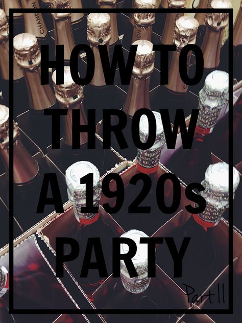 How To Throw a 1920s Party - Part 2 1920's Party, Prohibition Party, Speakeasy Party, Game Night Parties, 20s Party, Roaring 20s Party, 1920s Party, Great Gatsby Party, Casino Night Party