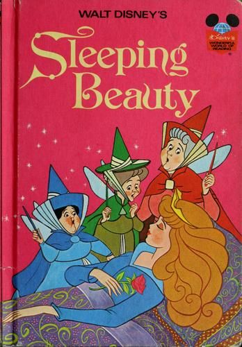 Walt Disney's Sleeping beauty by Walt Disney Productions Sleeping Beauty Book, Disney Books, Disney Sleeping Beauty, Childhood Books, Fairy Godmother, Little Golden Books, Vintage Children's Books, Wonderful World, Vintage Disney