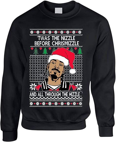 Multiple Colors Available Small - 4XL Ugly Sweater Funny, Ugly Christmas Sweater Couples, Snoop Dog, Funny Christmas Sweaters, Ugly Christmas Sweater Party, Christmas Tops, Ugly Sweater Party, Custom Sweatshirts, Snoop Dogg