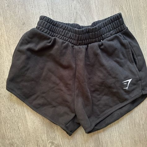 Black Never Worn Gym Shark Shorts Gym Shark Shorts, Gym Shorts For Women, Cute School Fits, Outfit Shuffles, Gymshark Shorts, Gymshark Black, Gym Shark, Christmas Clothes, Outfit Shopping