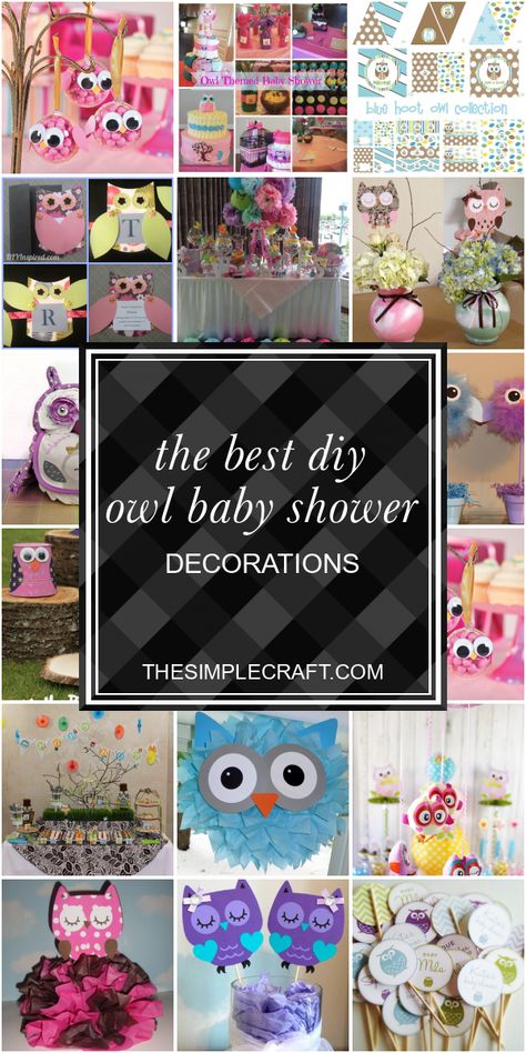 The Best Diy Owl Baby Shower Decorations - Home Inspiration and Ideas | DIY Crafts | Quotes | Party Ideas  #DIYBabyShowerdecorations #DIYBabyShowergirl #DIYBabyShoweronabudget #DIYBabyShowercard #DIYBabyShowergifts #DIYBabyShowerfavors Owl Themed Baby Shower Ideas, Owl Baby Shower Ideas, Owl Baby Shower Theme Girl, Baby Shower Owl Theme, Owl Party Decorations, Owl Party Favors, Crafts Quotes, Diy Baby Gate, Diy Owl