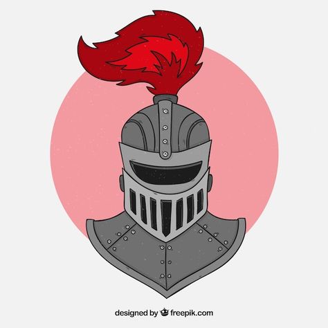 Casco de caballero con estilo clásico | Free Vector #Freepik #freevector #casco-medieval #casco-guerrero #armadura-medieval #armadura Knight Helmet, Knights Helmet, Classical Style, Psd Icon, Vector Photo, Graphic Resources, Vector Free, Marvel, Photo And Video