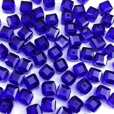 Amazon.com: Honkoolly 100pcs Crystal Glass Cube Beads 3mm Square Glass Beads with Hole Glass Spacer Beads for Bracelets Necklace Earring DIY Jewelry Making Craft(Green Series) : Arts, Crafts & Sewing Glass Bead Crafts, Beads For Bracelets, Crafts Jewelry Making, Making Bracelets, Glass Cube, Cube Beads, Square Bead, Diy Crafts Jewelry, Crafts Sewing