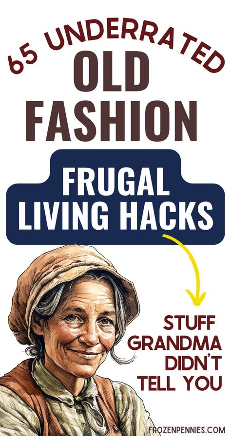 Embrace the charm and financial wisdom of old-fashioned living with our collection of simple living ideas and tips. Learn how a simple living lifestyle can lead to less spending and a more intentional, uncomplicated life, helping you save money and reduce debt. Thrifty Living | Frugal ideas | Being frugal | Spend less money Living Frugal Ideas, Less Spending, Living Cheap Saving Money, Simple Living Ideas, Frugal Kitchen, Financial Wisdom, Living Frugal, Simple Living Lifestyle, Frugal Habits