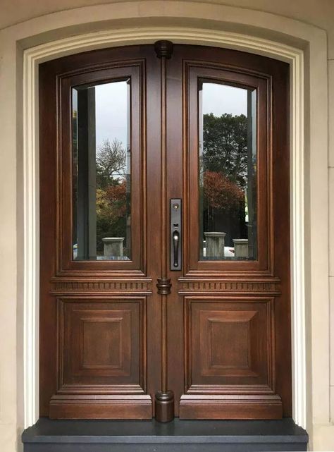 Solid Doors Entrance, Wooden Double Front Doors Entrance Solid Wood, Solid Wood Doors Entrance, Double Door Entrance Wood, Modern Double Doors Entrance Wood, Wooden Main Door Design Entrance Modern Double, Wooden Double Door Entrance, Wooden Double Front Doors Entrance, Double Door Design Wood Modern