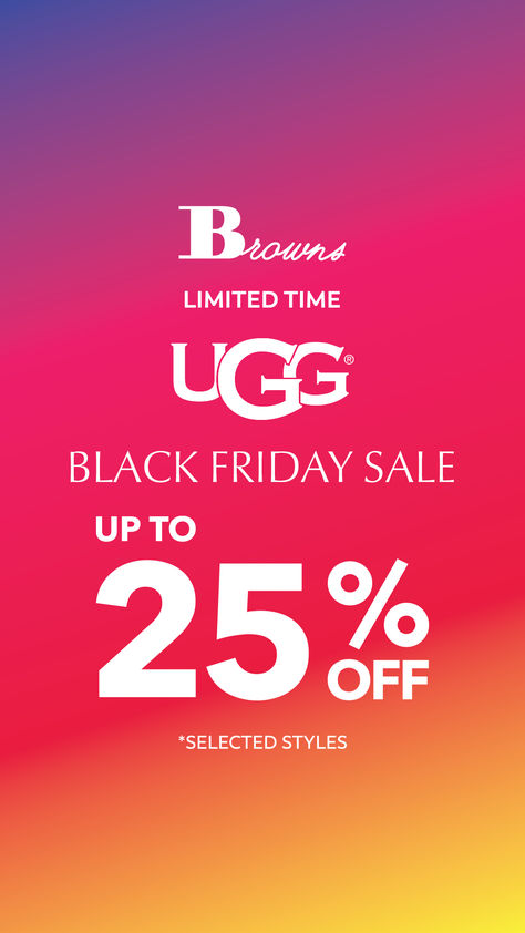 These Black Friday deals won't last long. Shop up to 25% off UGG boots and slippers at Browns. Ugg Classic Mini, Ugg Black, Sheepskin Boots, Youth Culture, Ugg Classic, Classic Mini, Brown Shoe, Friday Sale, Black Friday Deals