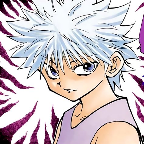 Hxh Cover Photo, Killua Manga, Killua Zoldyck, Dragon Ball Image, Hunter Anime, Drawing Images, Manga Covers, Cartoon Icons, Pokemon Pictures