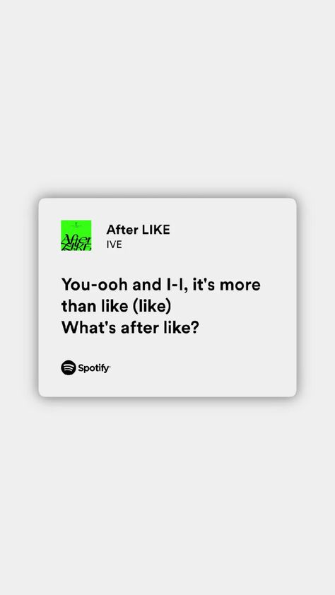 Spotify lyrics – after like by ive After Like Ive Lyrics, After Like Ive Aesthetic, Ive Lyrics Wallpaper, Ive After Like Aesthetic, Ive Wallpaper After Like, Ive After Like Wallpaper, Ive After Like, Spotify Lyrics Aesthetic Kpop, Ive Lyrics