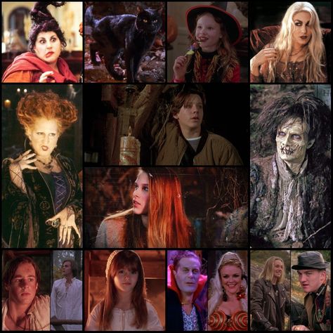 Hocus Pocus Characters Costumes, Sarah And Billy Hocus Pocus, Sarah Sanderson Nails, Max Dennison Costume, Thackery Binx Hocus Pocus, Hocus Pocus Billy Butcherson, Omri Katz, Jason Marsden, Vinessa Shaw