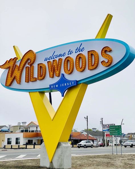 New Jersey Aesthetic, Jersey Aesthetic, Wildwood New Jersey, North Wildwood, Wildwood Nj, Ocean Girl, Parking Design, Jersey Shore, Burger King Logo