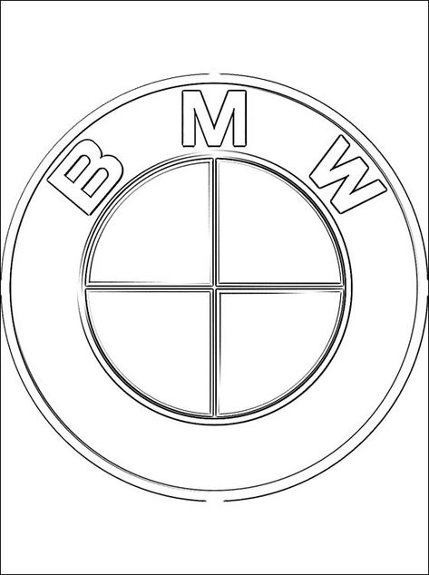 Logo Coloring Pages, Drawing Bag, Bo Peep, Cartoon Coloring Pages, Coloring Pages Printable, Page Ideas, Free Printable Coloring, Bmw Logo, Bmw M3