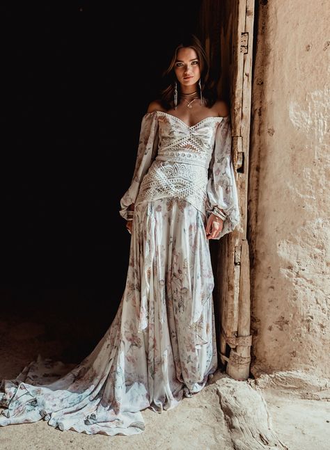 Bohemian Schick, Rue De Seine Wedding Dress, Corset Steampunk, Robes Glamour, Western Wedding Dresses, Stil Boho, Bohemian Bridal, Wild Heart, Bohemian Wedding Dress