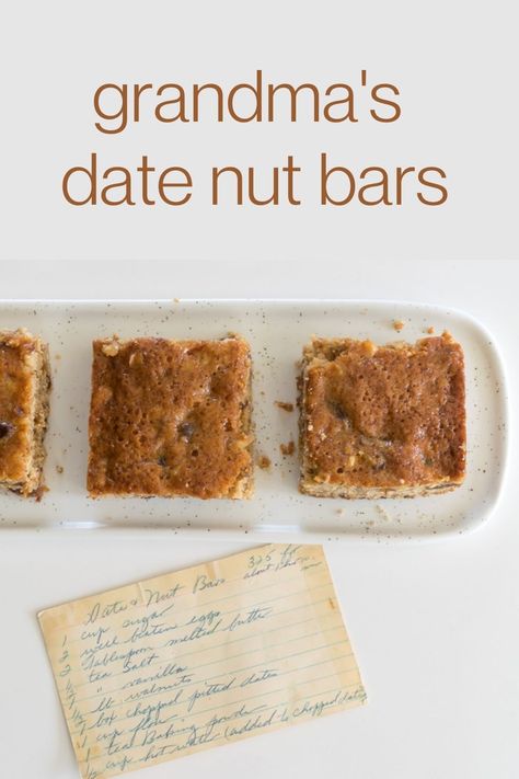 Date Nut Oat Bars, Date And Oat Slice, Date Nut Bars Recipe, Date And Nut Bars, Date Bars Recipe Simple, Date Bars Recipe, Nut Bars Recipe, Cookie Squares, Date Nut Bars