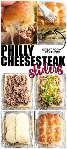 Philly Cheesesteak Sliders, Sweet Hawaiian Rolls, Best Philly Cheesesteak, Sliders Recipes Hawaiian Rolls, Cheesesteak Sliders, Philly Cheese Steak Sliders, Tender Steak, Philly Cheesesteak, Hawaiian Rolls