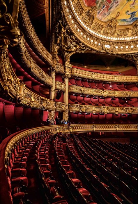 Theatre Aesthetic Wallpaper, Opera Background, Theatre Background, Theater Wallpaper, Opera Wallpaper, Opera Aesthetic, Opera Garnier Paris, Wallpaper Romantic, Paris Opera House