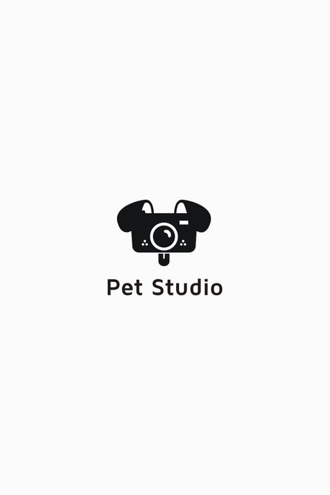 Pet Photography Logo Ideas, Pet Photography Logo, Dog Template, Pet Branding, Idea Logo, Pet Logo, Logo Design Collection, Photographer Logo, Dog Photoshoot