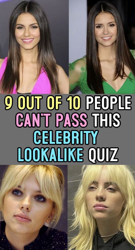 My Celebrity Look Alike, Celebrity Quiz, Seeing Double, Celebrities Then And Now, Skin Care Wrinkles, Girl Advice, Celebrity Look Alike, Oral Health Care, Style Mistakes