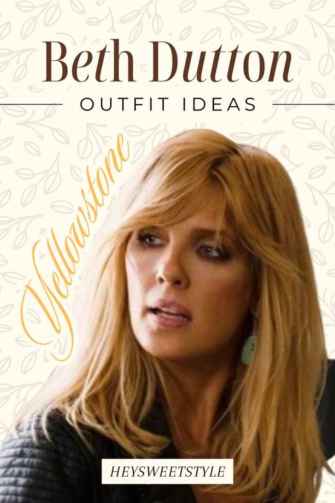 I love Beth Dutton! Beth Dutton Fashion, Beth Dutton Style, Yellowstone Outfits, Country Western Outfits, Country Chic Outfits, Beth Dutton, Inspired Outfits, Sweet Style, Country Chic