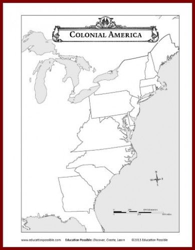 5 Easy Colonial America Map Activities for Kids 13 Colonies Map Printable Free, Map Activities For Kids, 13 Colonies Activities, 13 Colonies Map, Virginia Studies, Thirteen Colonies, Social Studies Notebook, 13 Colonies, American History Lessons