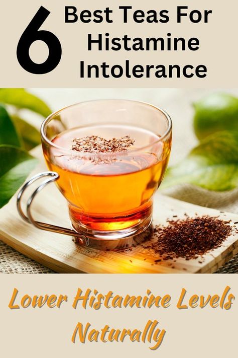 Histamine issues can throw you into a whirlwind real fast. However, knowing that there is a histamine problem can also put you on the right track for getting better. Here I will discuss the best tea for histamine intolerance to help you to begin or continue on the right track. The right, soothing tea can bring you loads of health benefits and calm histamine problems. Mthfr Diet, Histamine Intolerance Diet, Headache Diet, Histamine Foods, High Histamine Foods, Natural Antihistamine, Low Histamine Foods, Best Teas, Histamine Intolerance