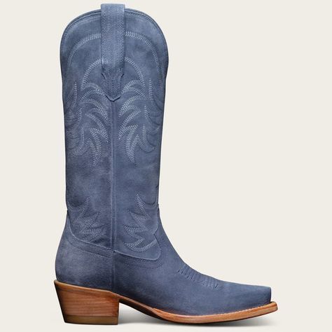 Women's Tall Cowgirl Boots | The Annie - Tecovas Tecovas Boots Women, Tecovas Annie, Tecovas Boots, Blue Cowgirl Boots, Snip Toe Cowgirl Boots, Tall Cowgirl Boots, Tan Leather Ankle Boots, Black Cowgirl, Womens Cowgirl Boots