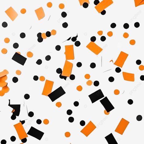 black and white confetti on orange surface Orange Confetti, Gift Png, White Confetti, Transparent Image, Surprise Party, Surprise Gift, Surprise Gifts, Free Png, Confetti