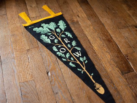 Oxford Pennant, Pennant Flags, Tree Lover, Wall Flag, Pennant Banner, Felt Pennants, Pennant Flag, Pennant Banners, Dark Art Illustrations