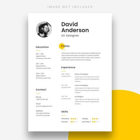 Modern Cv Template Free, Minimal Resume Design, Architect Resume, Cv Design Professional, Cv Example, Simple Cv, Resume Design Free, Graphic Design Portfolio Examples, Cv Inspiration