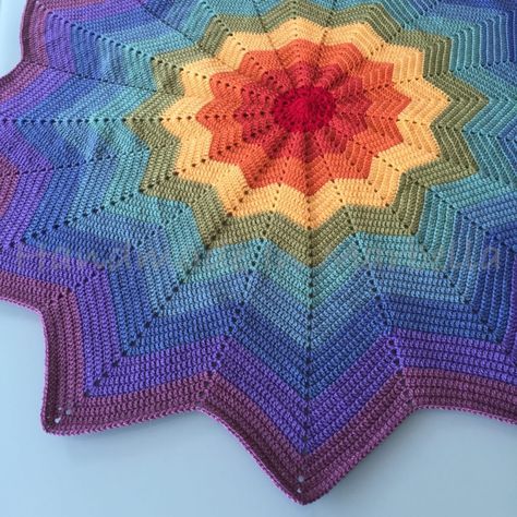 12 Point Star, Colour Recipe, Crochet Star Blanket, Stylecraft Special Dk, Star Baby Blanket, Granny Blanket, Fast Crochet, Crochet Star, Star Blanket