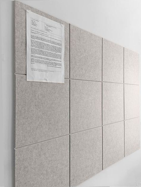 Amazon.com : DECORITA Large Cork Board Alternative - 47"x35" 12 Pack Felt Wall Tiles with Safe Removable Adhesive Tabs Cork Boards for Walls Pin Board Tack Board Cork Board 48 x 36 for Home Office - Latte : Office Products Pin Board Office, Cork Board Alternative, Large Bulletin Board Ideas, Large Pinboard, Cork Board Wall Ideas, Cork Wall Ideas, Modern Bulletin Board, Wall Pin Board, Office Pin Board