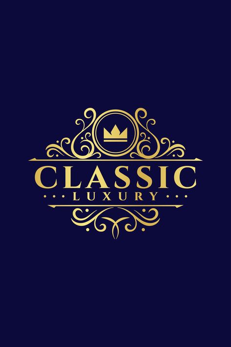 Download this Premium Vector about Classic Luxury Crown Vector logo, and discover more Professional Graphic Resources on Freepik. #freepik #vector #Luxury #Luxurylogo #Crown #classicluxury Crown Vector Logo, Crown Vector, New Wallpaper Iphone, Elegant Logo Design, Frame Logo, Crown Logo, Elegant Logo, Luxury Logo, New Wallpaper