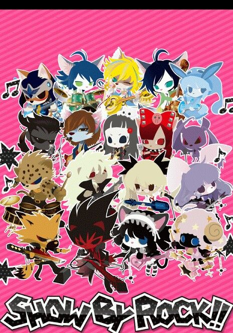 Show By Rock wallpaper Show By Rock Icon, Show By Rock Sanrio, Showbyrock Sanrio, Rock Wallpaper, Show By Rock, 2000s Art, Emoji Drawing, Apple App, Top Apps