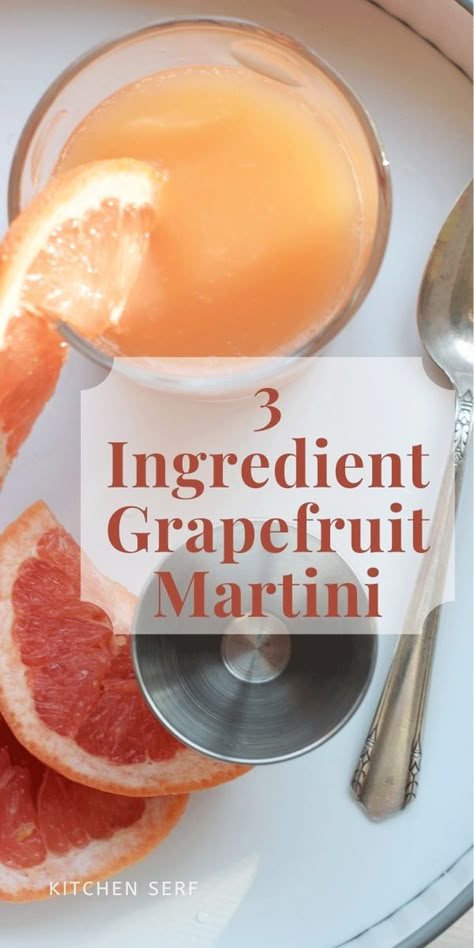 Grapefruit Recipes Drinks, Grapefruit Martini Recipes, Vodka And Grapefruit Drinks, Grapefruit Vodka Drinks Recipes, Vodka Grapefruit Cocktail, Easy Martini Recipes Vodka, Flavored Martini Recipes, Easy Martini Recipes, Grapefruit Vodka Drinks