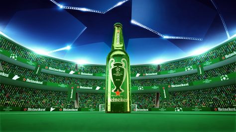 Football Beer, Heineken Beer, Football Cups, Beer Ad, Fizzy Drink, Cute Emoji Wallpaper, Sports Day, Football Design, Creative Posters