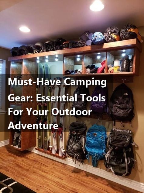 Discover the must-have camping gear essentials for your next outdoor adventure! From tents to cooking equipment, find everything you need to make your camping trip unforgettable. Explore the best tools and gear for a comfortable and enjoyable experience in the great outdoors. Winter Camping Gear, Must Have Camping Gear, Camping Tools, Camping Supplies, Winter Camping, Cooking Equipment, Essential Tools, Camping Experience, Camping Trip