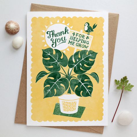 https://flic.kr/p/26Aq5yV | Thank you for helping me grow | New thank you card for teachers, mentors, lecturers and professors because the good ones deserve thanks : ) Message Of Thanks, Teachers Day Greetings, Teachers Day Card, Teacher Thank You Cards, Teachers Day Gifts, Teacher Cards, Teachers Day, Teacher Thank You, Post Cards