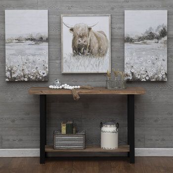 Hobby Lobby Cow Wall Art, Hobby Lobby Living Room Decor Ideas, Hobby Lobby Living Room Decor, Hobby Lobby Farmhouse Decor Living Room, Hobby Lobby Wall Decor Ideas, Rustic Chic Wall Decor, Farmhouse Wall Art Living Room, Hobby Lobby Farmhouse Decor, Farmhouse Bedroom Wall Decor