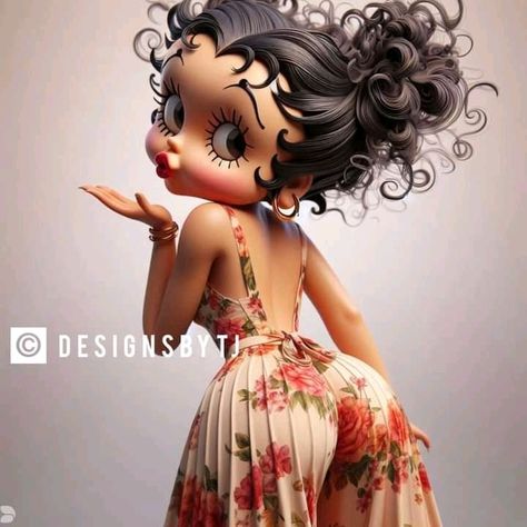 Real Betty Boop, Megan Fox Body, The Real Betty Boop, Original Betty Boop, Betty Boop Pink, Red Hair Men, Punk Disney Princesses, Betty Boop Classic, Betty Boop Quotes