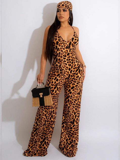 Below The Knee Dresses, Bodycon Dress Formal, Stretch Jumpsuit, Animal Print Outfits, Loose Jumpsuit, Small Scarf, Elegant Dresses Classy, Jumpsuit Elegant, Classy Work Outfits