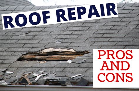 Roof Repair Diy, Roof Renovation, Roof Ideas, Kitchen Bathroom Remodel, Asphalt Shingles, Stop Working, Roof Repair, Bathroom Remodeling, Pros And Cons