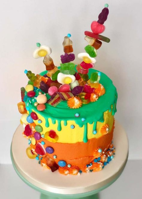 Sweetie Birthday Cake, Sweetie Birthday, Sweetie Cake, 7th Birthday Cakes, 8th Birthday Cake, Construction Cake, Candy Birthday Cakes, Character Cakes, Cake Online