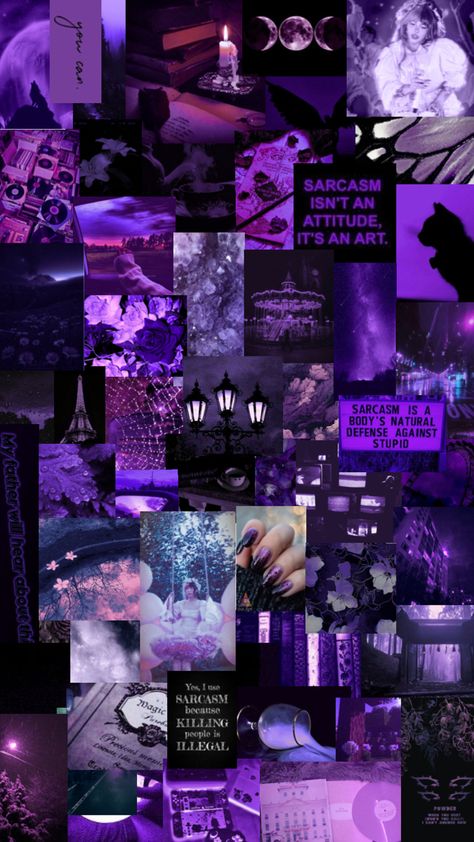 Dark Purple Collage, Purple Dark Aesthetic, Purple Collage Wallpaper, Dark Purple Aesthetic Wallpaper, Purple Collage, Purple Aesthetic Wallpaper, Dark Purple Aesthetic, Purple Dark, Purple Aesthetic